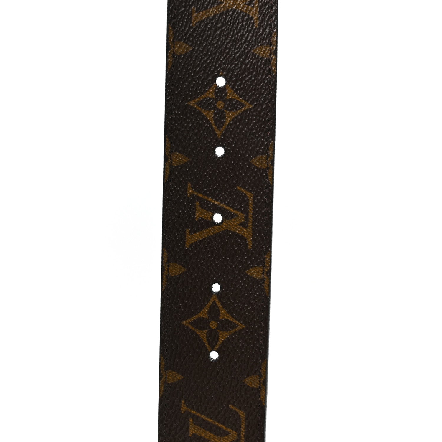 Louis Vuitton Calfskin Monogram 40mm LV Initiales Reversible Belt 105 42 Black 6 of 8