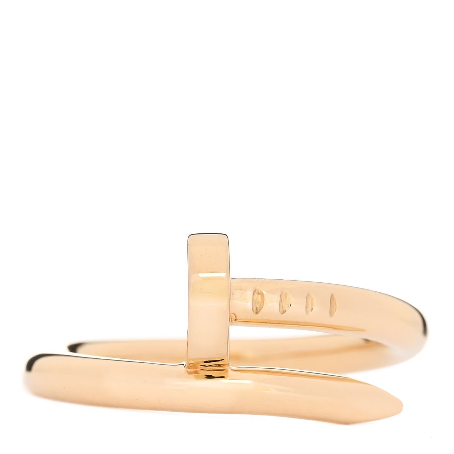 Cartier 18K Yellow Gold Juste Un Clou Ring 57 8 1 of 5