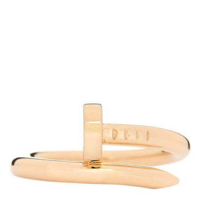 Cartier 18K Yellow Gold Juste Un Clou Ring 57 8 1 of 5