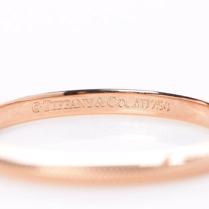 Tiffany 18K Rose Gold Milgrain Band Ring 46.8 4 4 of 5