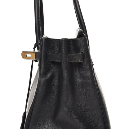 Hermes Courchevel Birkin 35 Indigo 24 of 42