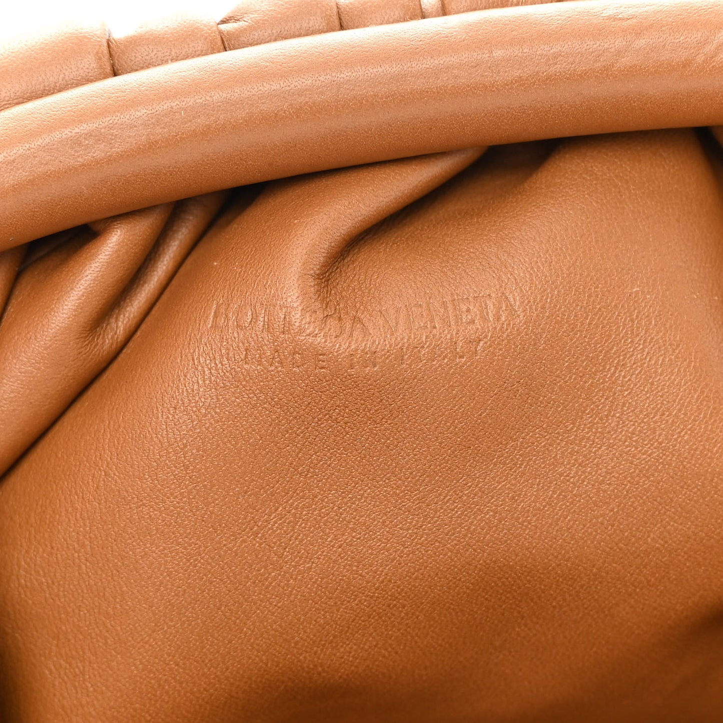 Butter Calfskin The Mini Pouch Camel