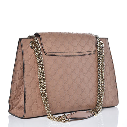 Gucci Guccissima Large Emily Chain Shoulder Bag Camelia 3 of 12