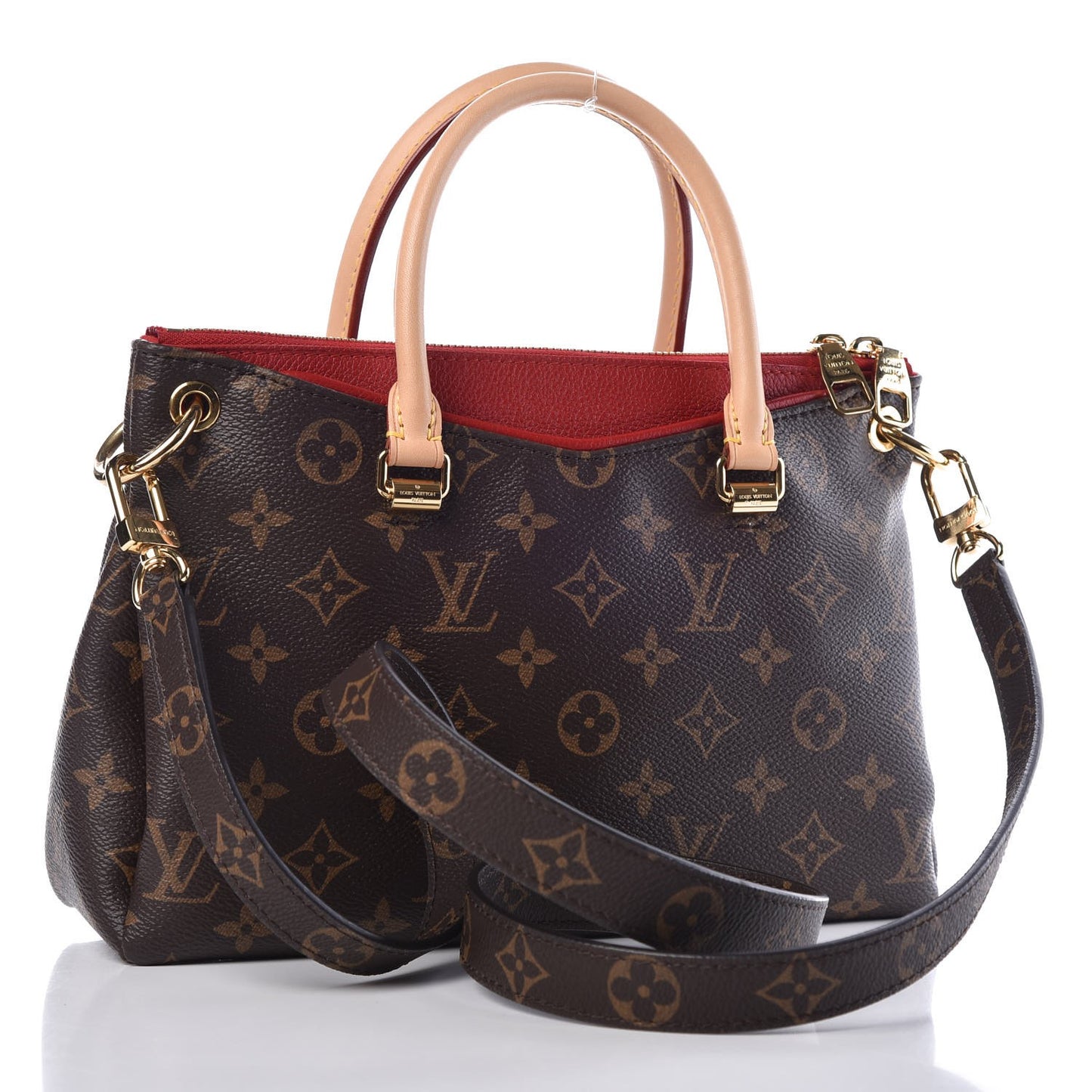 Monogram Pallas BB Cherry