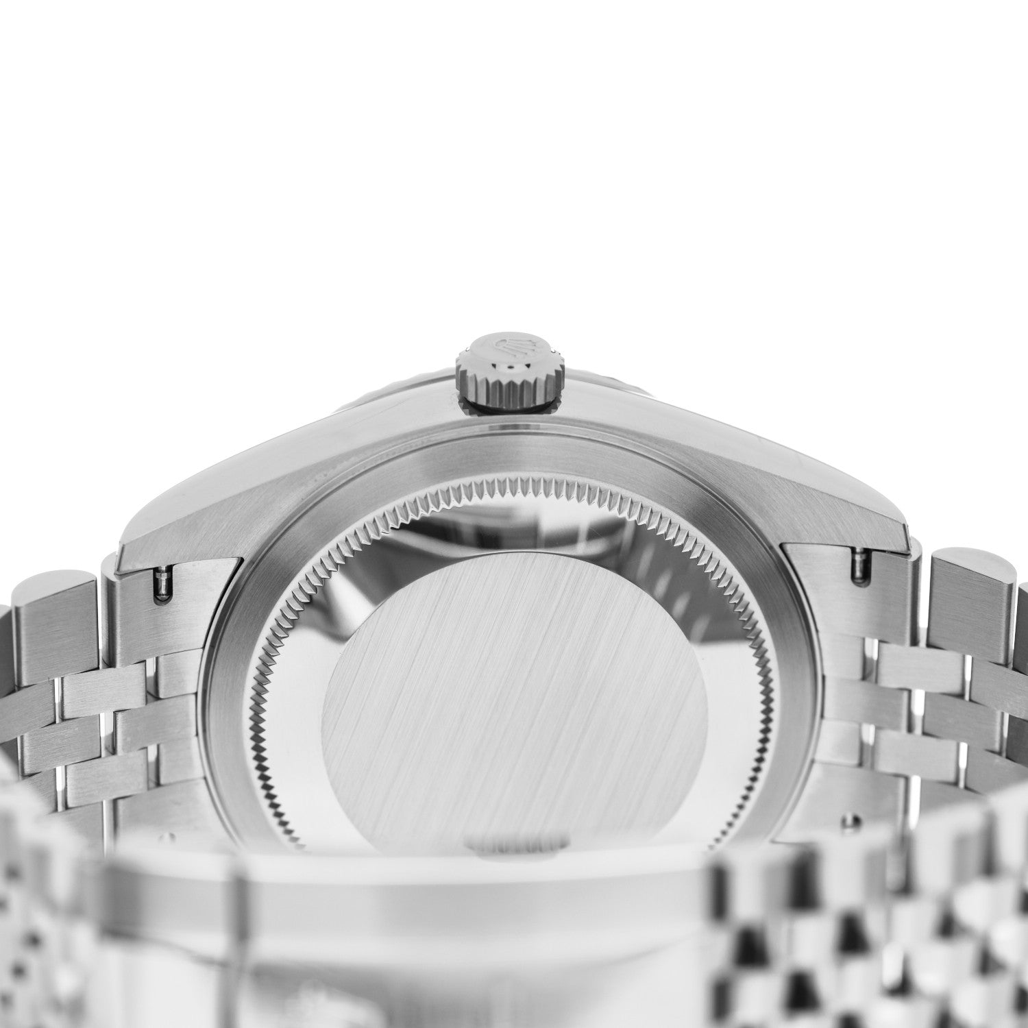 Rolex Stainless Steel 18K White Gold 42mm Oyster Perpetual Sky-Dweller Watch Bright Blue 326934 4 of 5