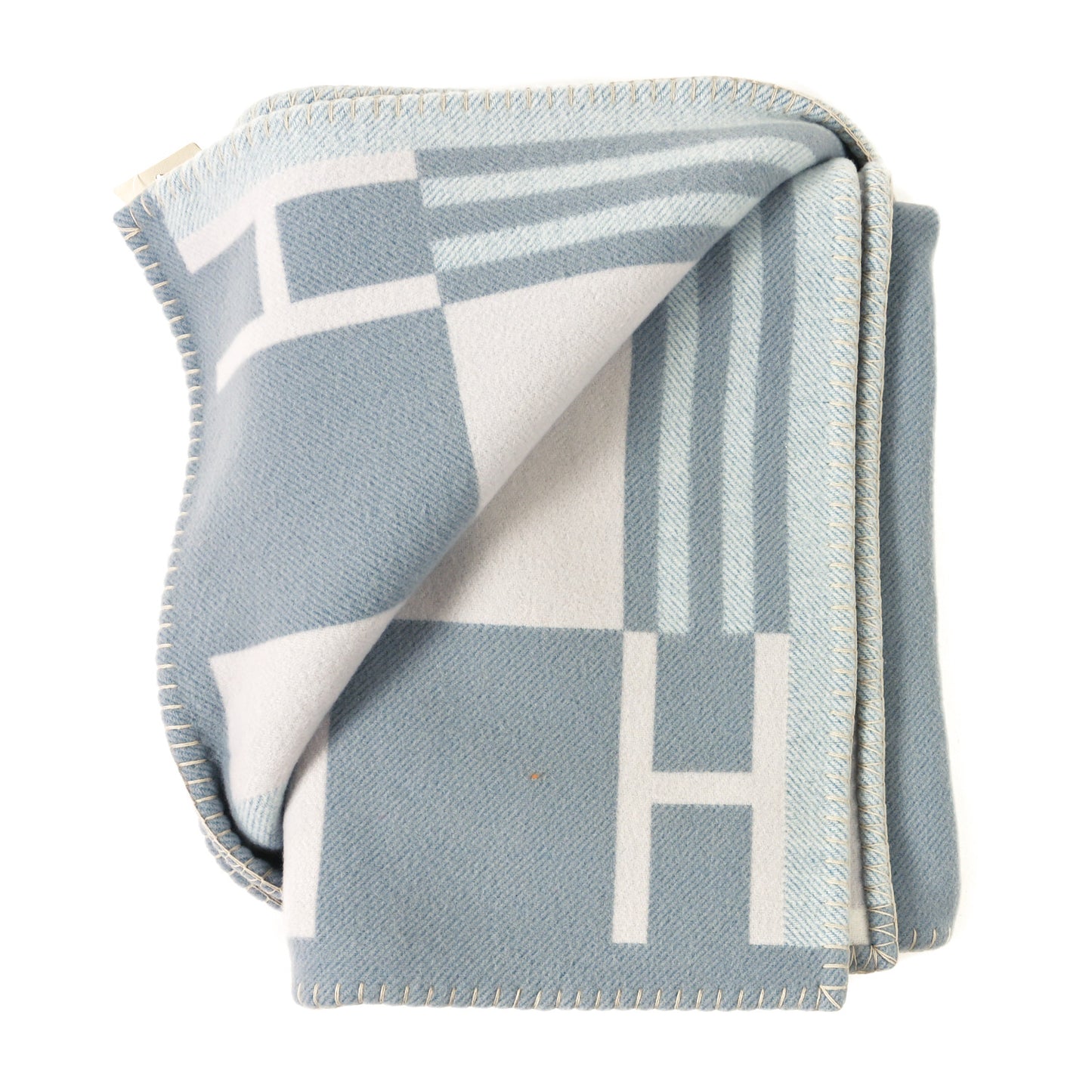 Wool Cashmere Ithaque Blanket Gris Perle