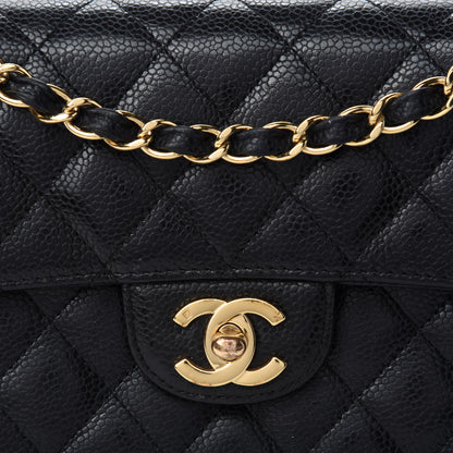 Chanel Caviar Quilted East West Flap Black 10 of 10