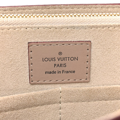 Louis Vuitton Monogram Cuir Plume Very Tote MM Mastic Raisin 6 of 15