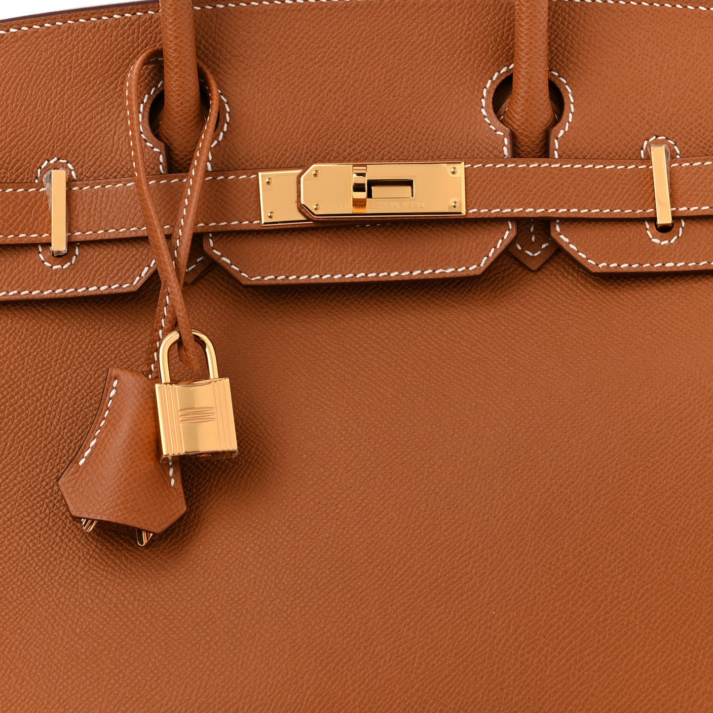 Epsom Birkin 30 Gold