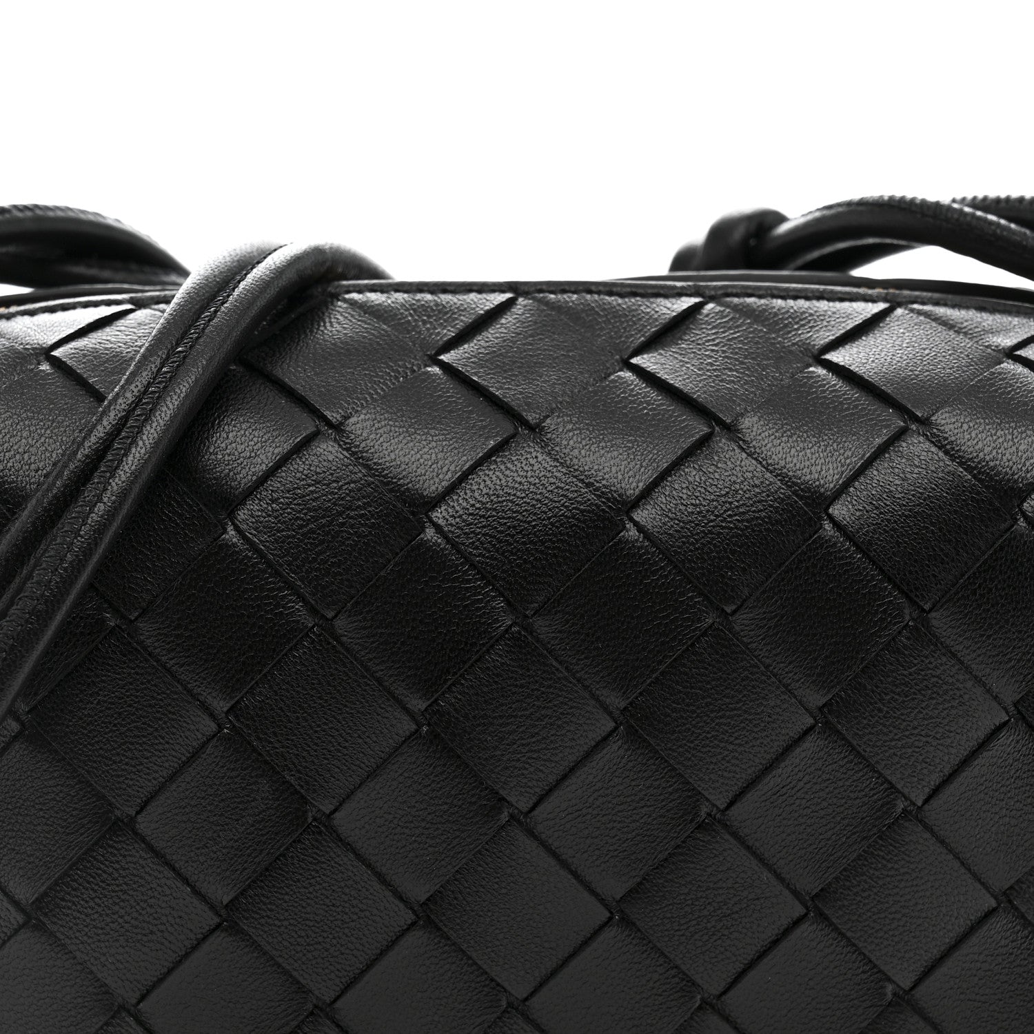 Bottega Veneta Nappa Intrecciato Mini Loop Camera Bag Black 7 of 9