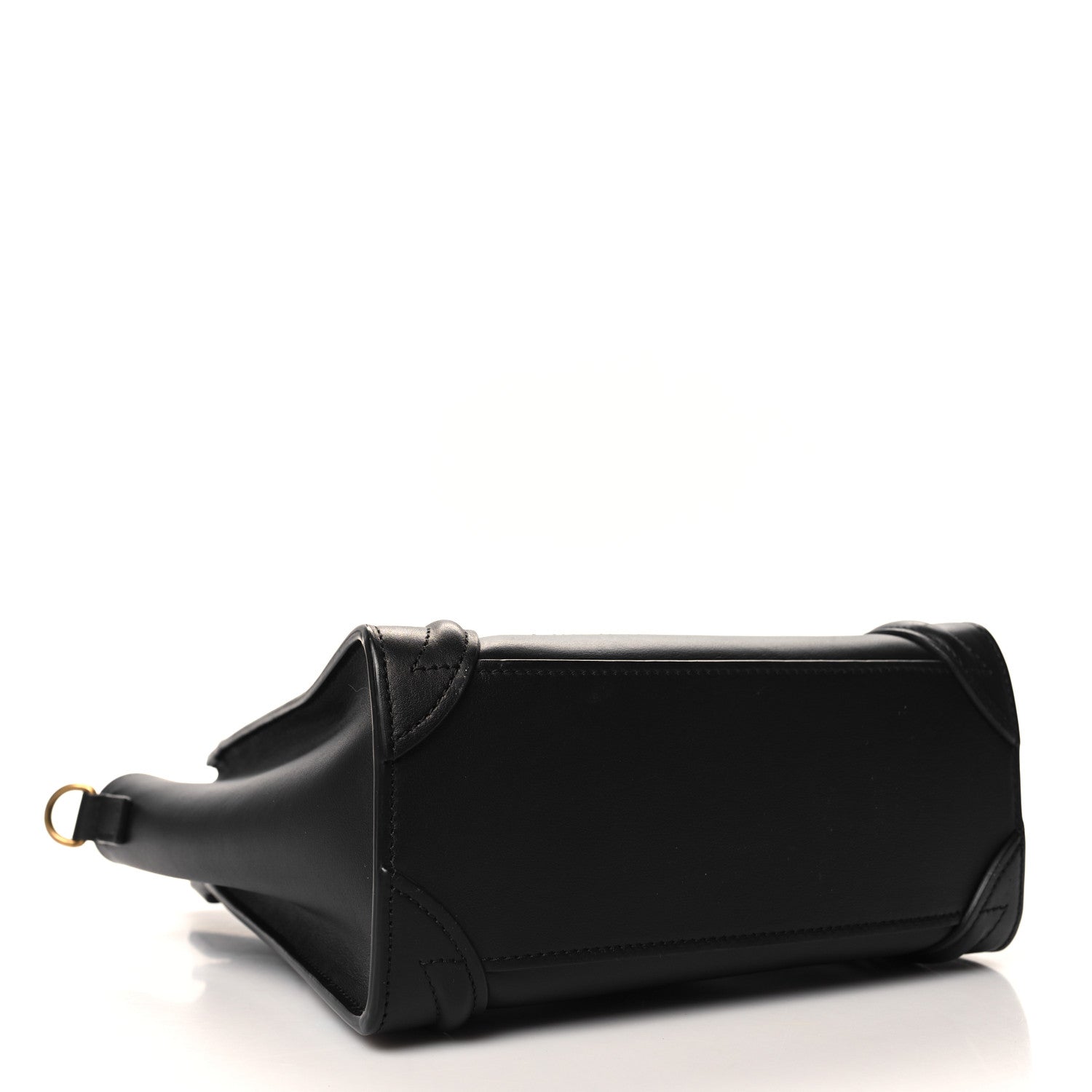 Celine Smooth Calfskin Nano Luggage Black 4 of 9