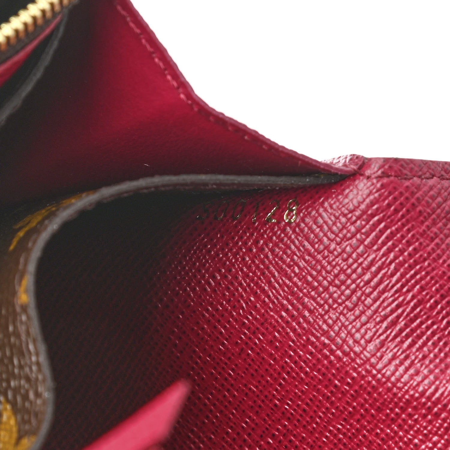 Louis Vuitton Monogram Emilie Wallet Fuchsia 7 of 8