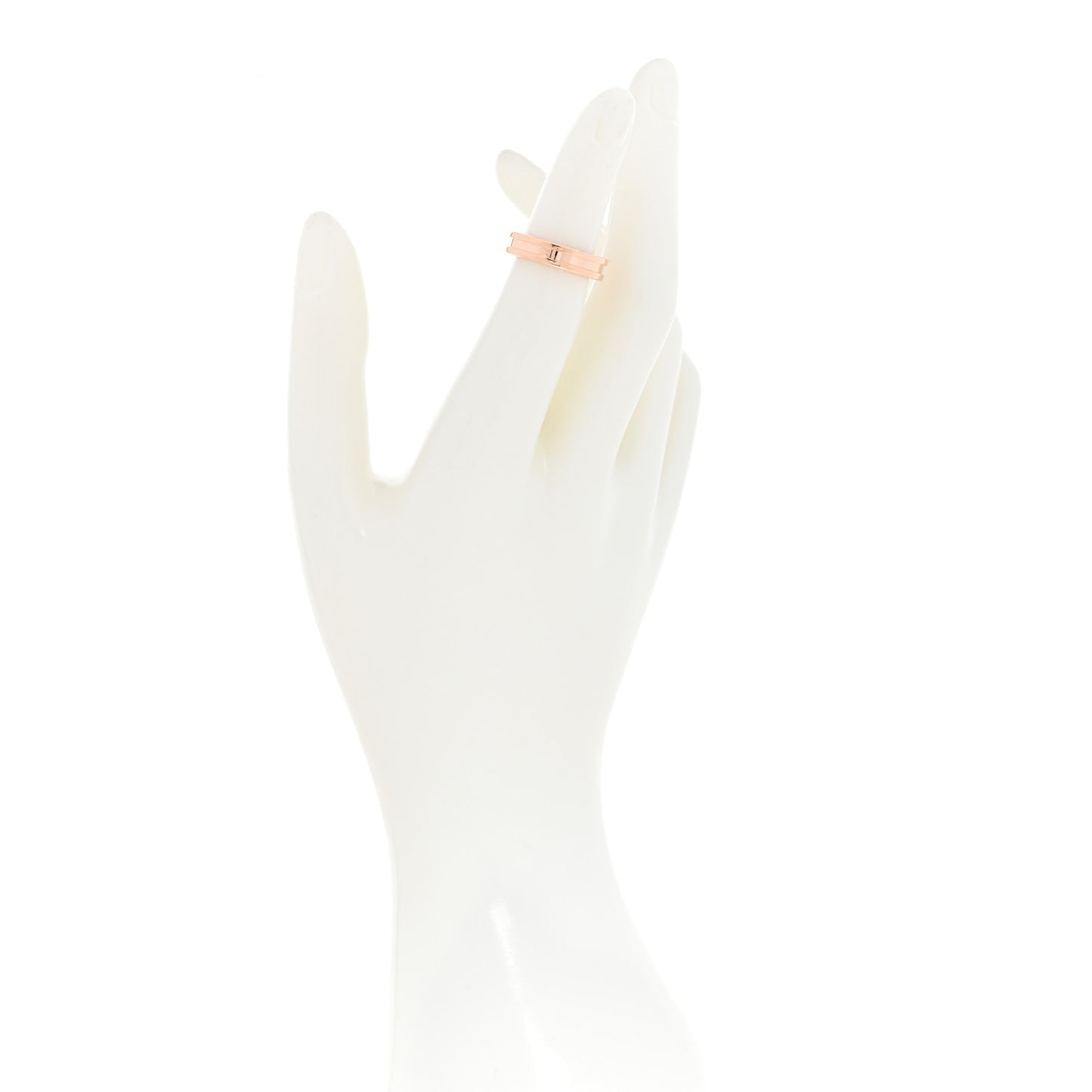 18K Rose Gold B.Zero1 One-Band Ring 47 4.25
