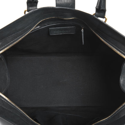 Saint Laurent Sheepskin Medium Cabas ChYc Black 5 of 15
