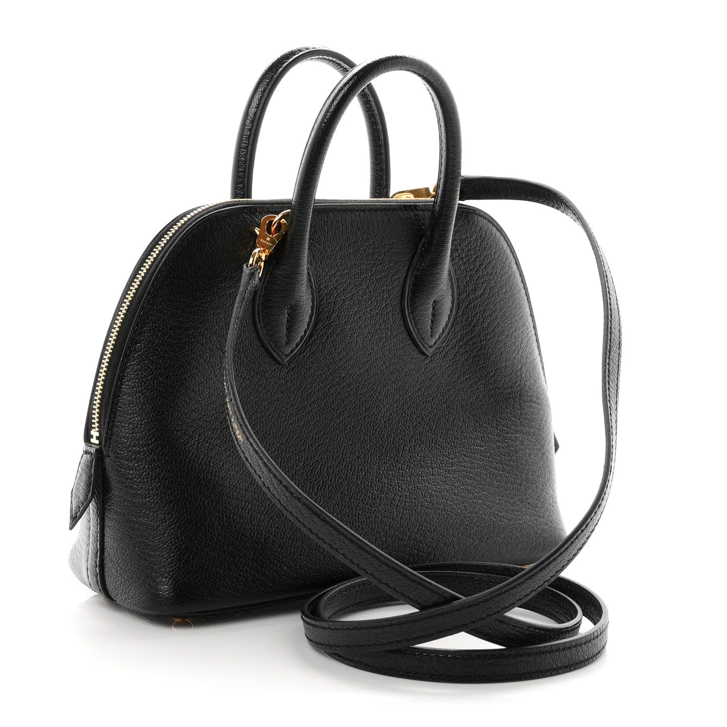 Hermes Chevre Mysore Mini 1923 Bolide Black 3 of 11