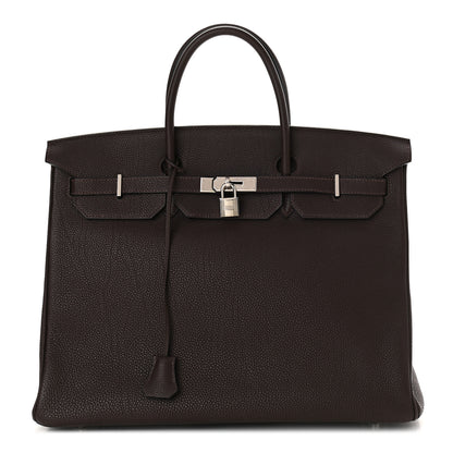 Hermes Togo Birkin 40 Chocolate 1 of 13