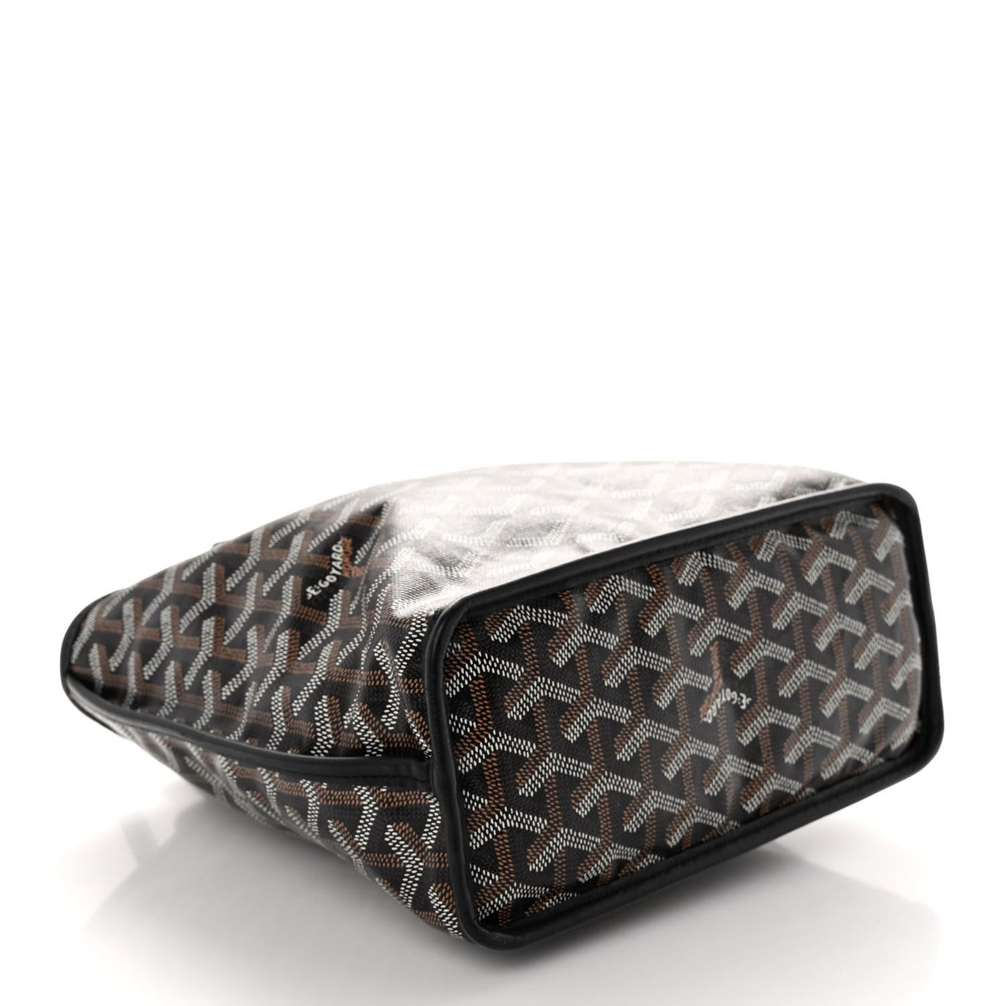 Goyardine Reversible Mini Anjou Black