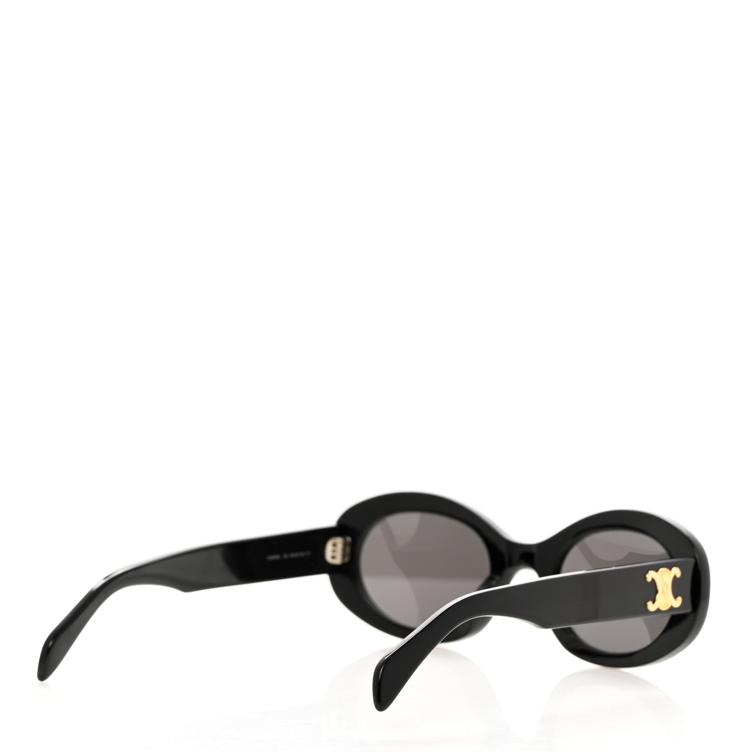 Celine Acetate Triomphe 01 Sunglasses CL 40194U Black 4 of 7