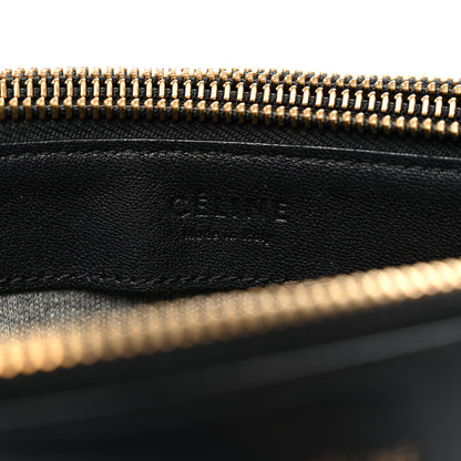 Celine Lambskin Small Trio Crossbody Bag Black 8 of 13