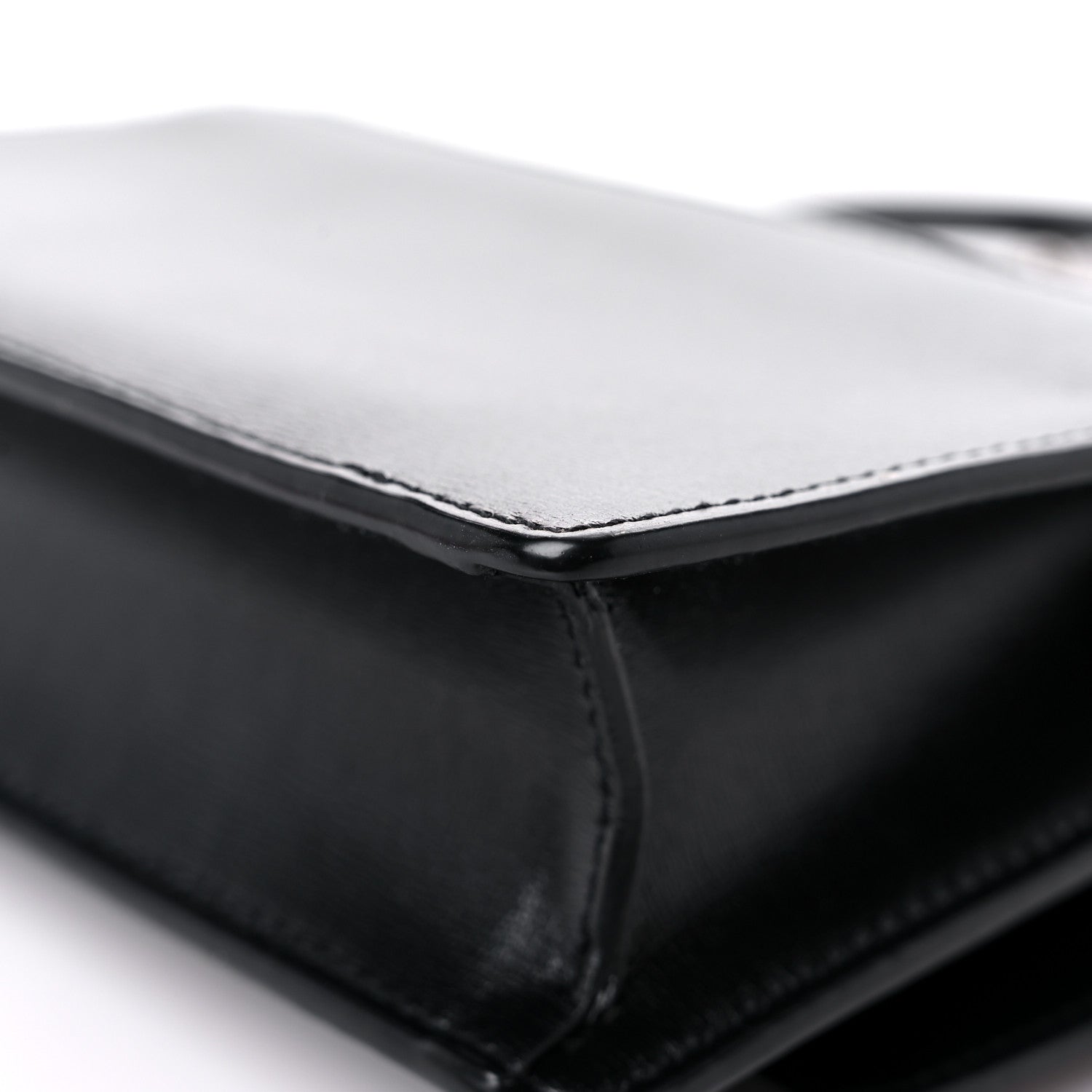 Saint Laurent Calfskin Monogram Sunset Chain Wallet Black 11 of 14