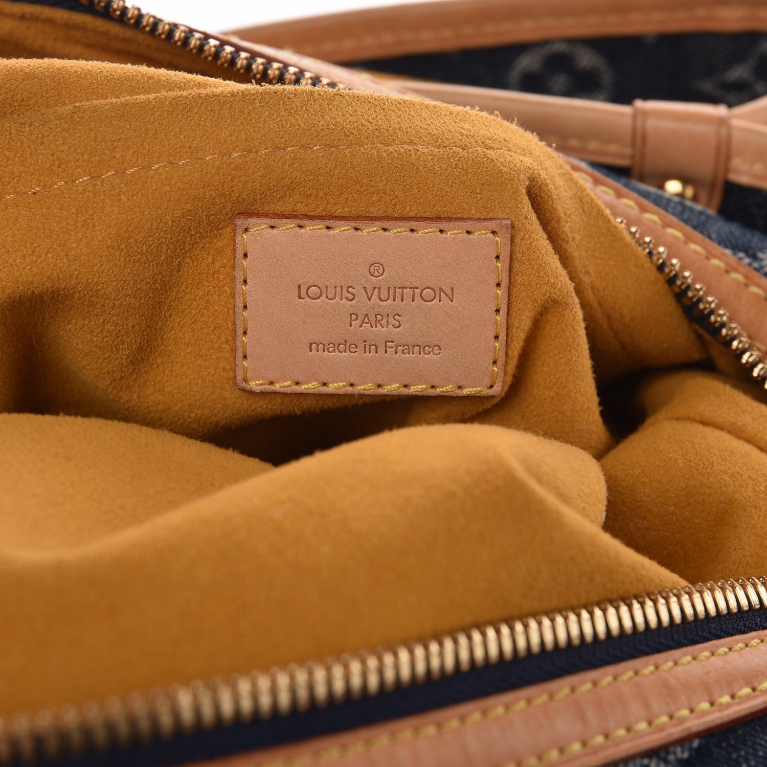 Louis Vuitton Denim Raye Cabas GM 8 of 17