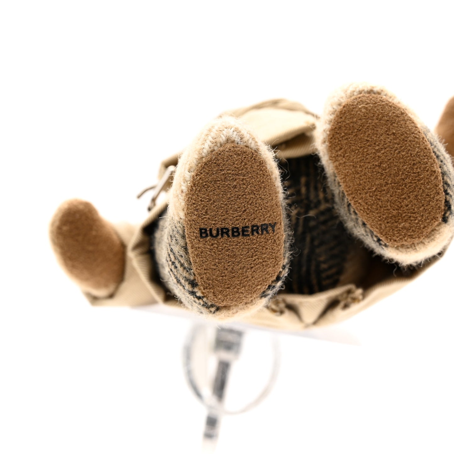 Cashmere Thomas Trench Teddy Bear Keychain Charm Camel