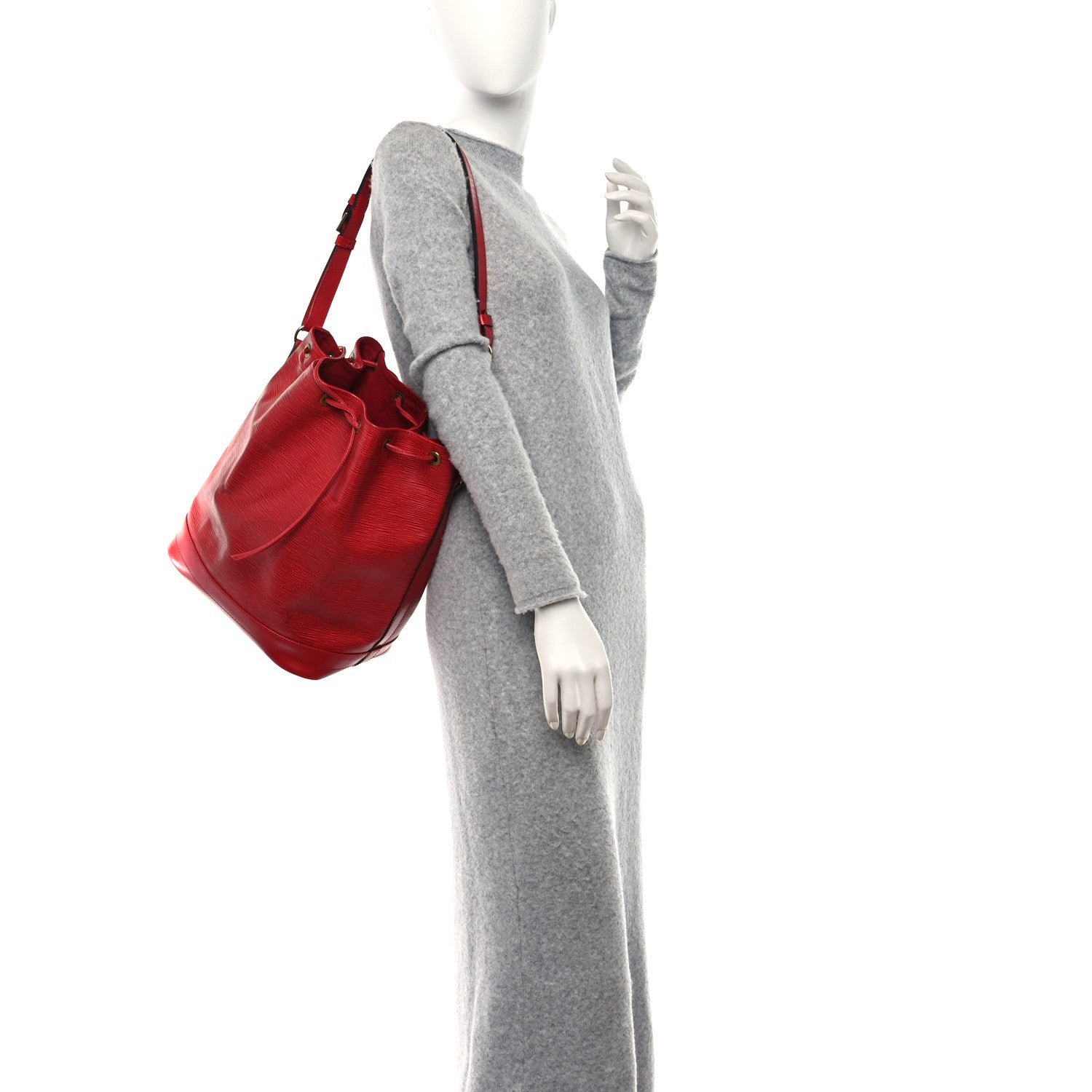 Louis Vuitton Epi Noe Castillan Red 2 of 13