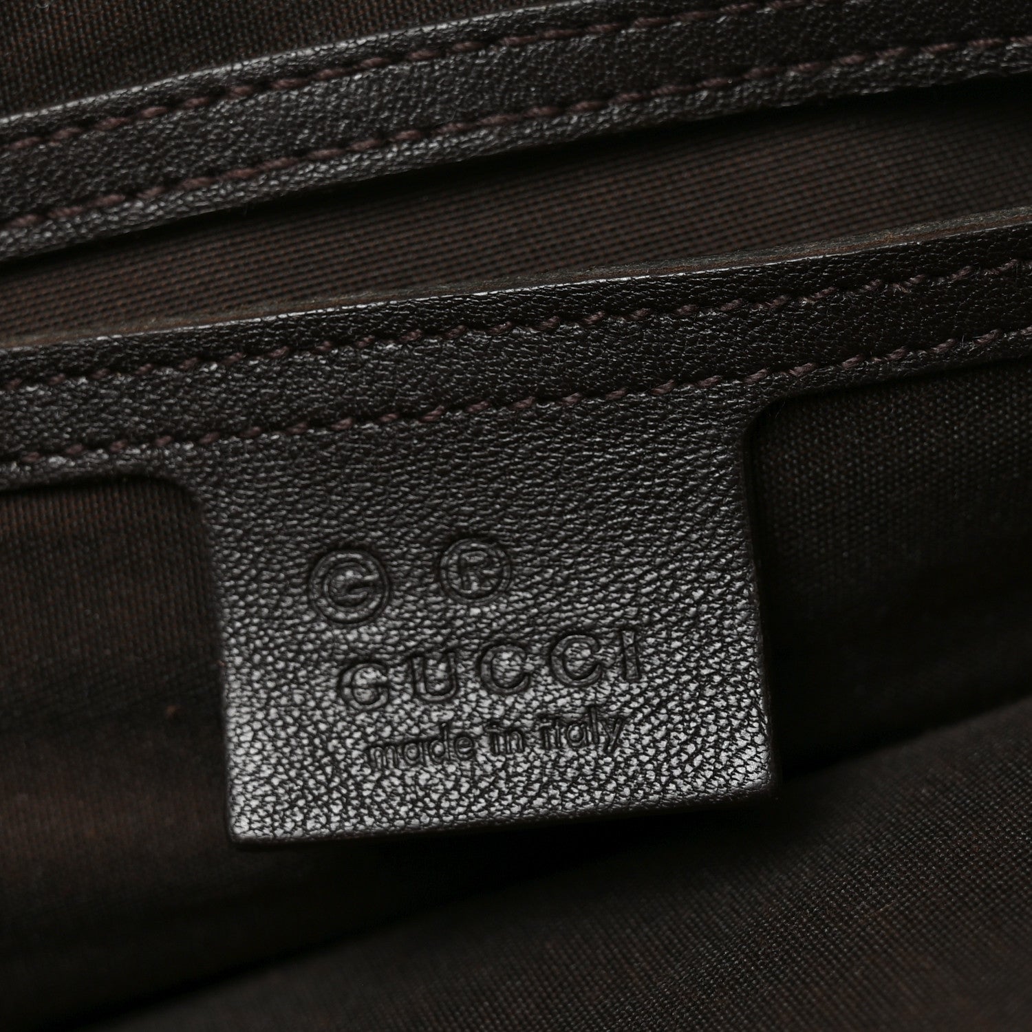 Gucci Guccissima Medium Joy Boston Dark Brown 6 of 10