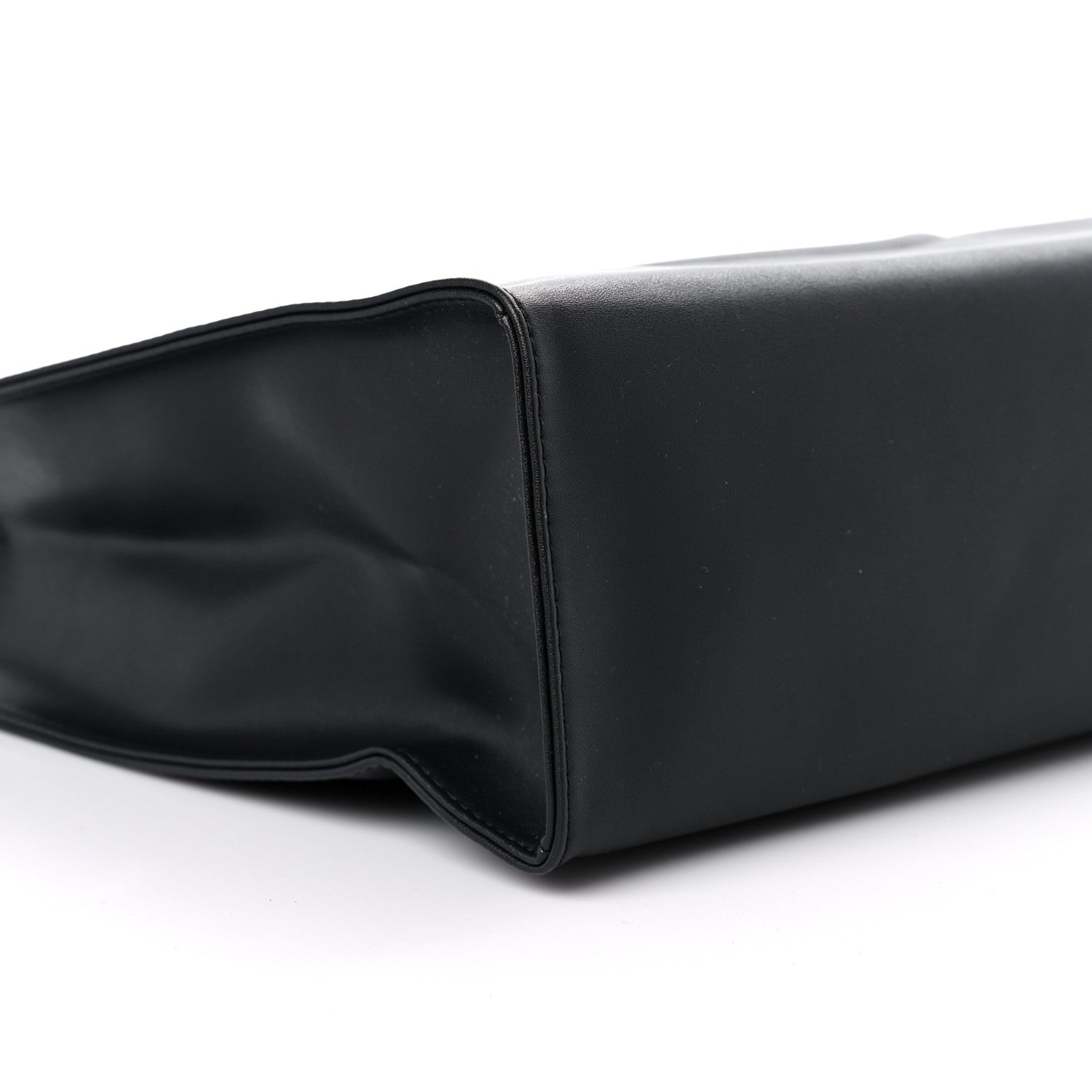 Telfar Vegan Leather Medium Shopping Bag Black 7 of 8
