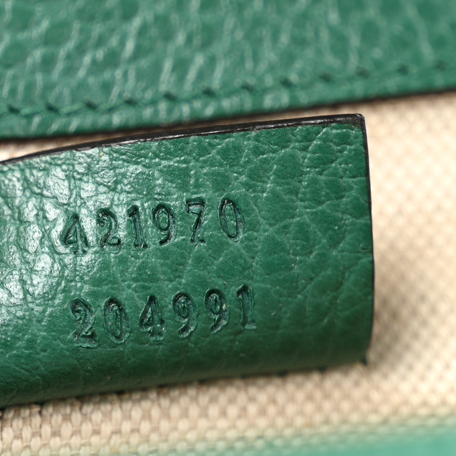 Gucci Calfskin Mini Dionysus Shoulder Bag Emerald 7 of 12