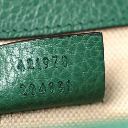 Gucci Calfskin Mini Dionysus Shoulder Bag Emerald 7 of 12