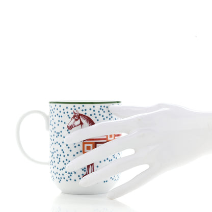 Hermes Porcelain Hippomobile Mug 2 of 7