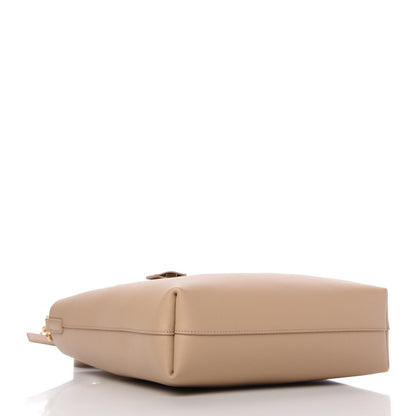 Saint Laurent Calfskin Toy Shopping Tote Nude Powder 4 of 10