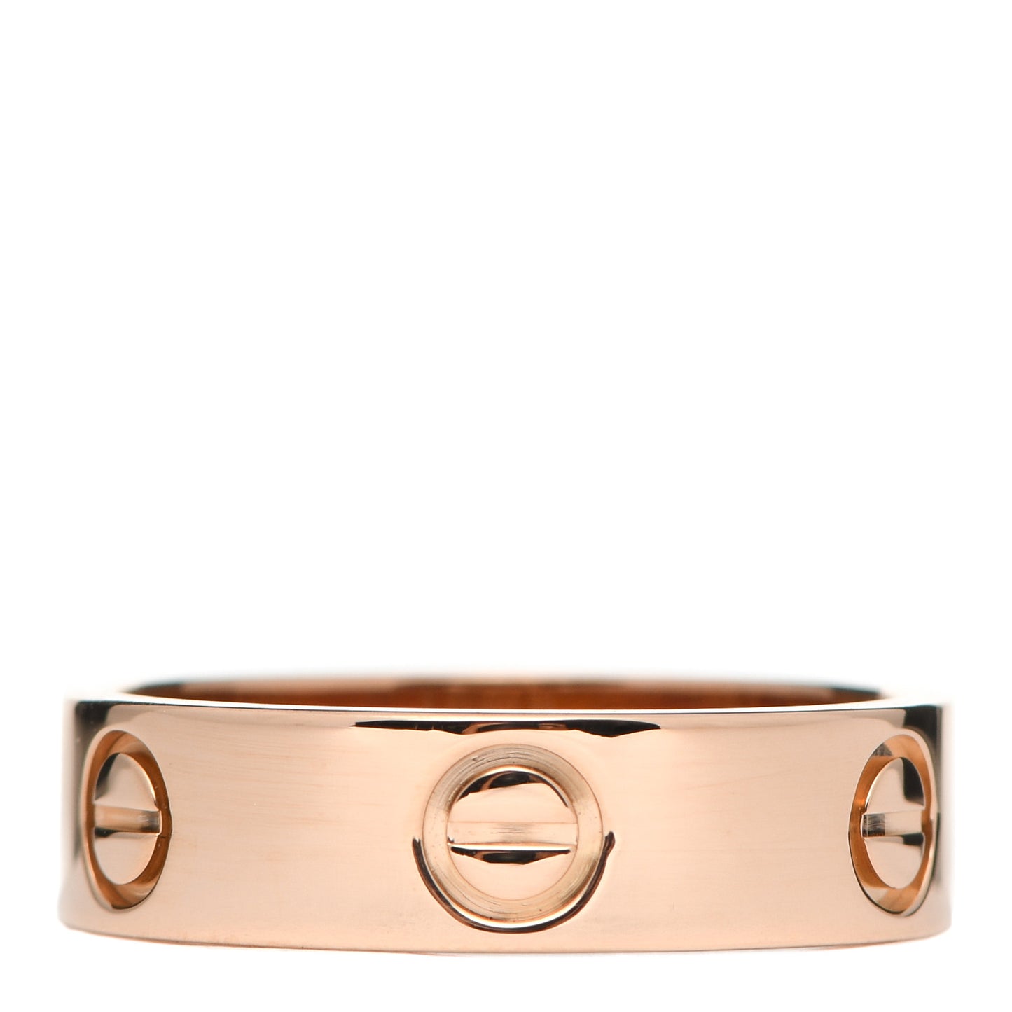 18K Pink Gold 5.5mm LOVE Ring 56 7.5