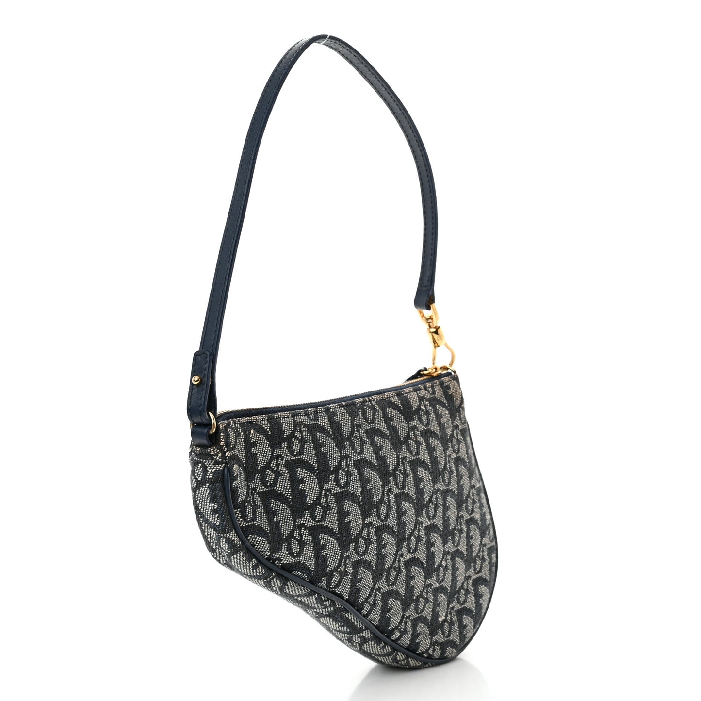 Monogram Mini Saddle Pochette Navy