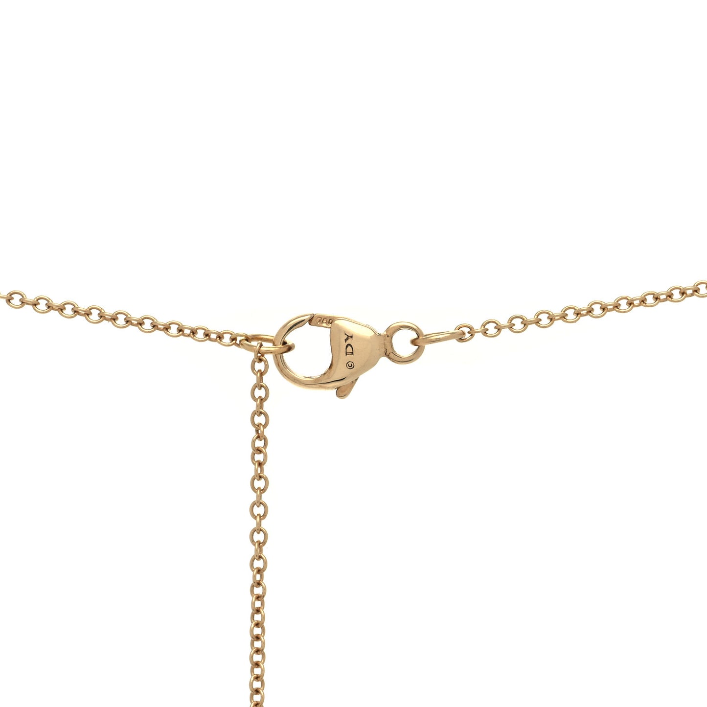 18K Yellow Gold Solari Drop Necklace