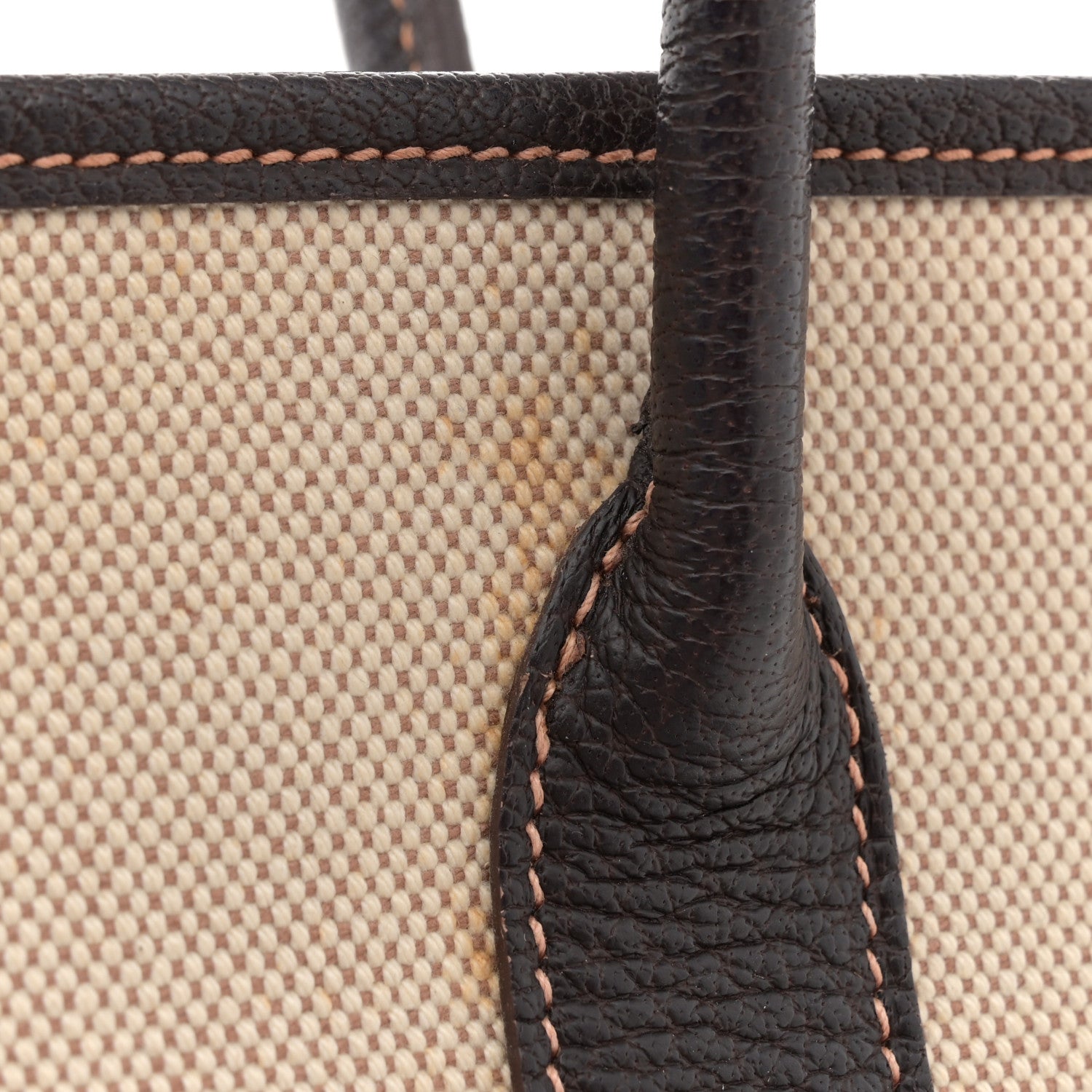 Hermes Buffle Skipper Toile Garden Party 30 TPM Marron Fonce 12 of 13