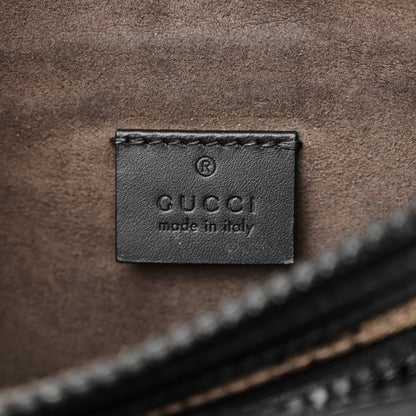 Gucci GG Supreme Monogram Belt Bag Black 6 of 12