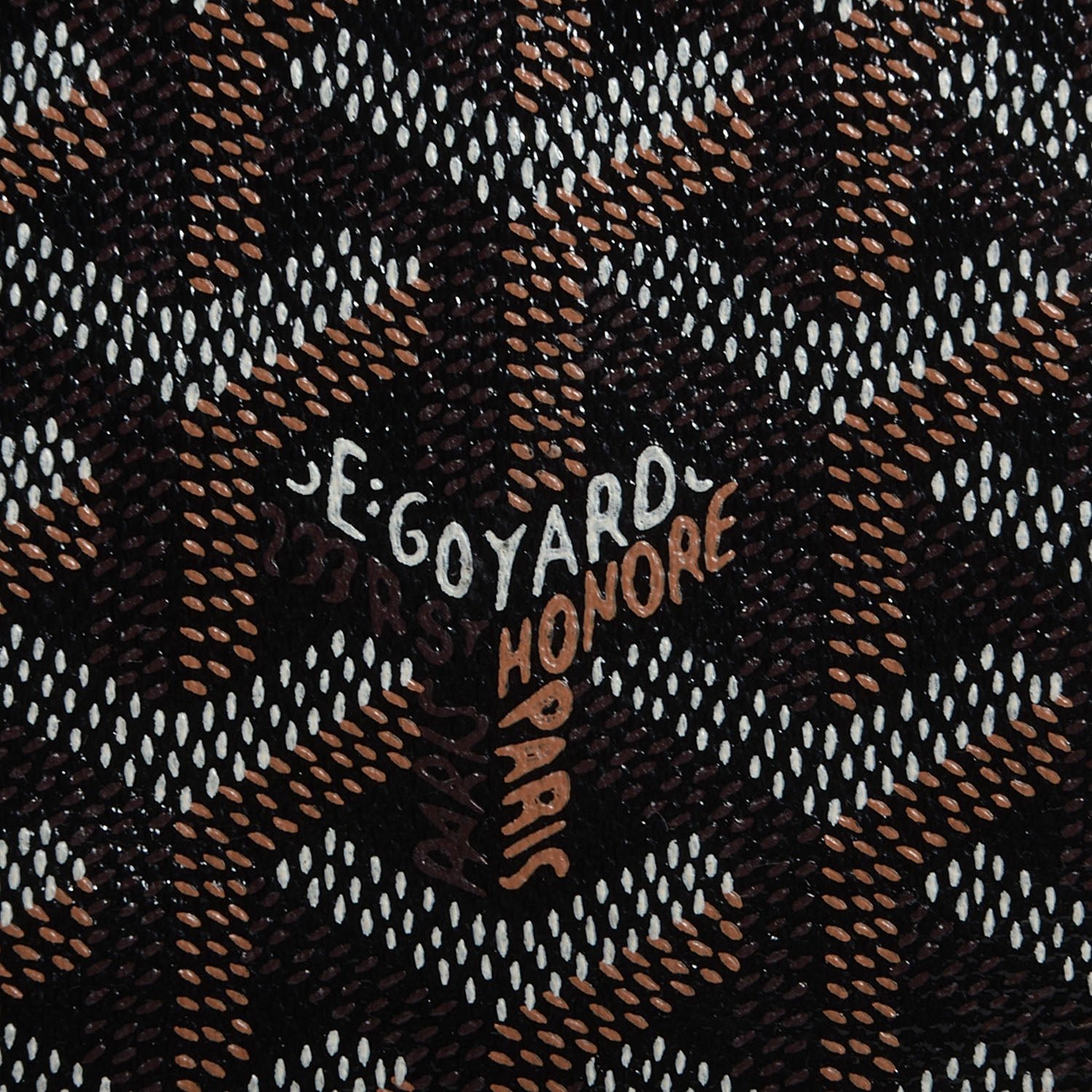 Goyard Goyardine Bellechasse GM Tote Black 8 of 8