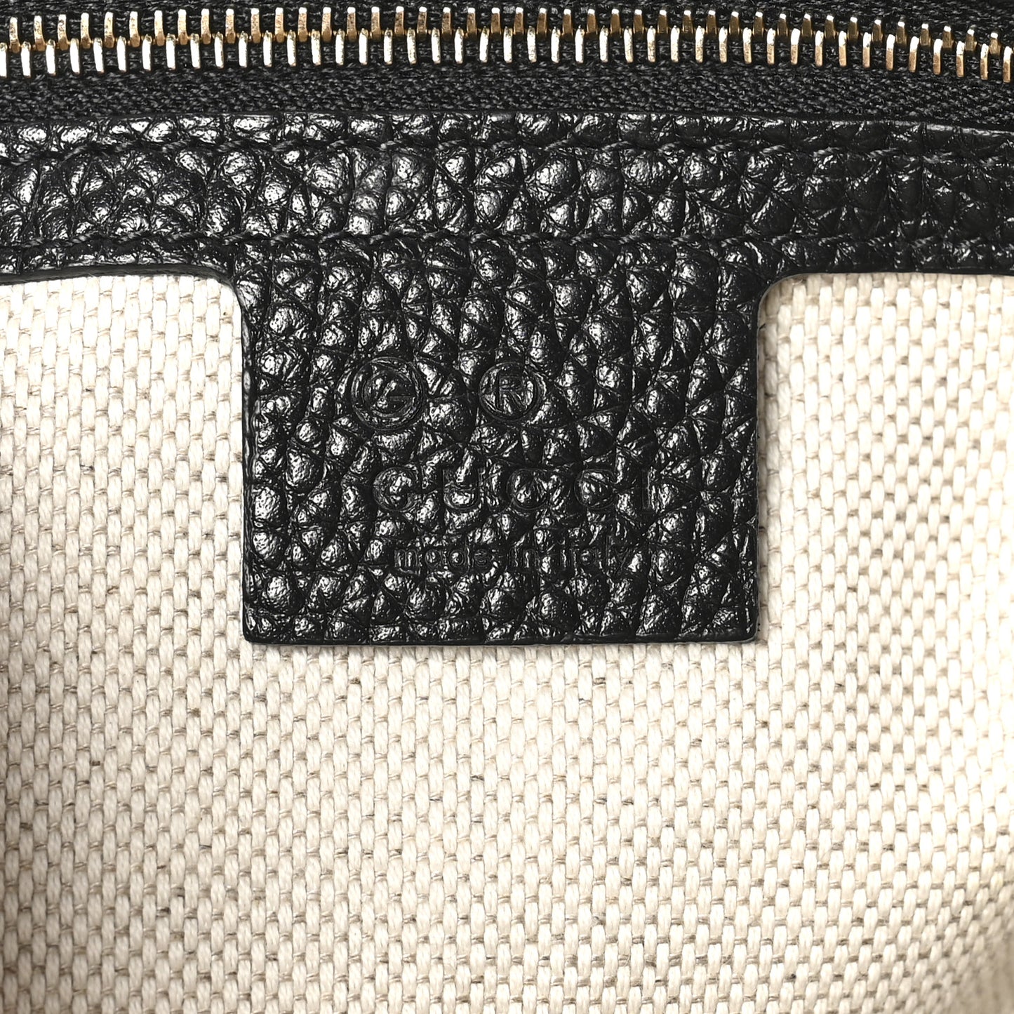 Pebbled Calfskin Medium Soho Chain Shoulder Bag Black