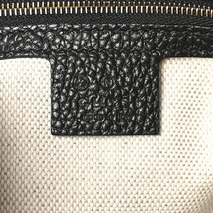 Gucci Pebbled Calfskin Medium Soho Chain Shoulder Bag Black 6 of 10