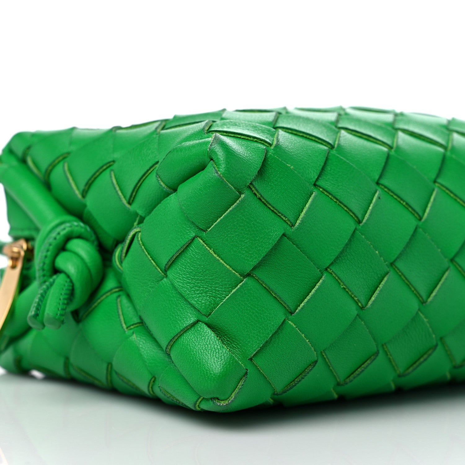 Bottega Veneta Nappa Intrecciato Mini Loop Camera Bag Parakeet 7 of 9