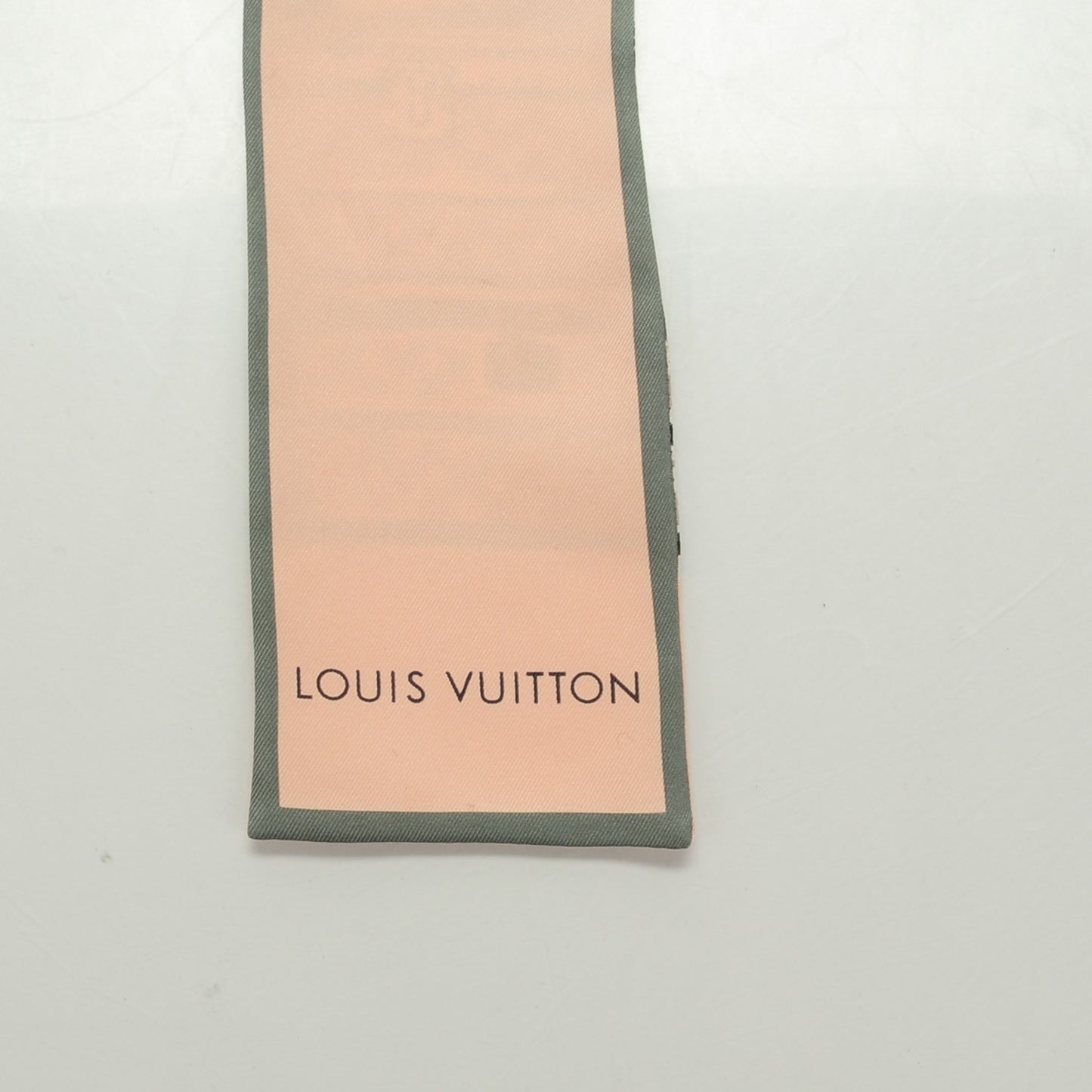 Silk Monogram Trunks Bandeau Rose Poudre
