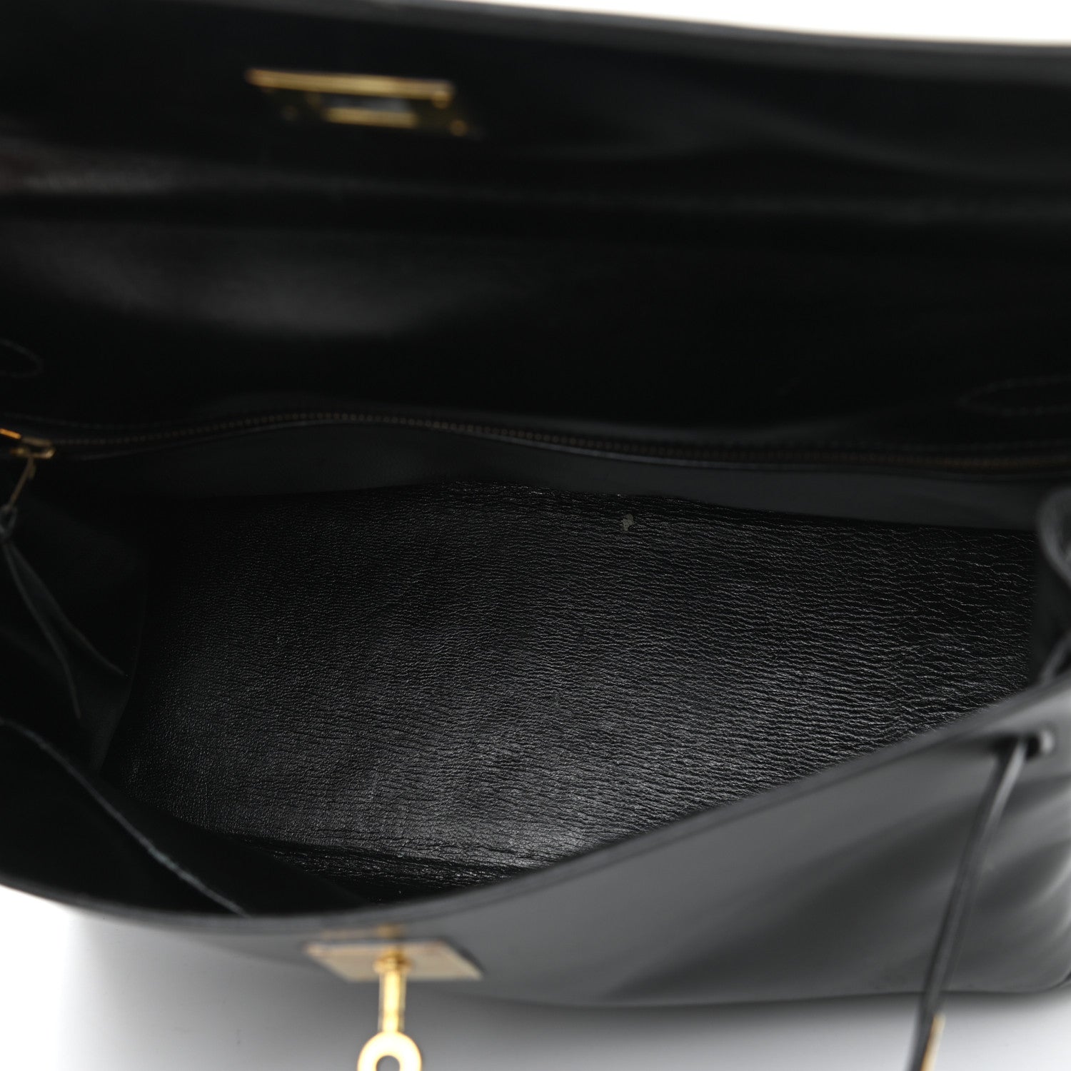 Hermes Box Kelly Retourne 32 Black 6 of 22