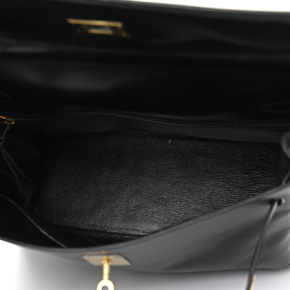 Hermes Box Kelly Retourne 32 Black 6 of 22