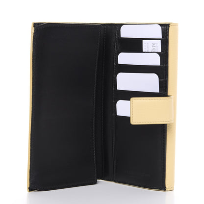 Alexander McQueen Calfskin Skull Continental Wallet Light Yellow 5 of 8