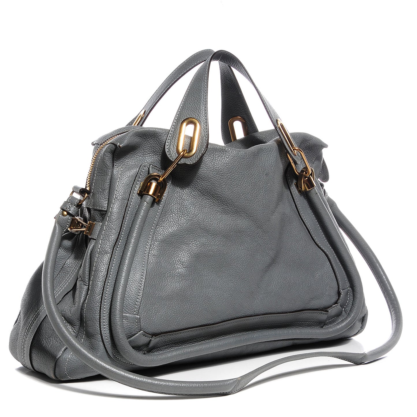 Calfskin Large Paraty Grey