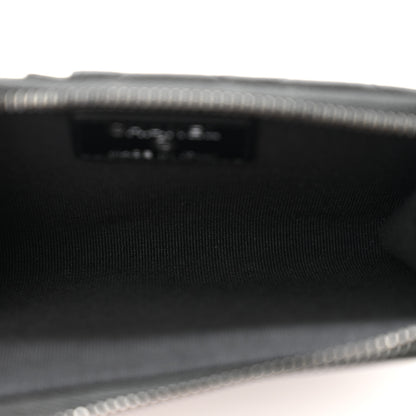 Chanel Lambskin Quilted Zip Card Holder So Black 5 of 8