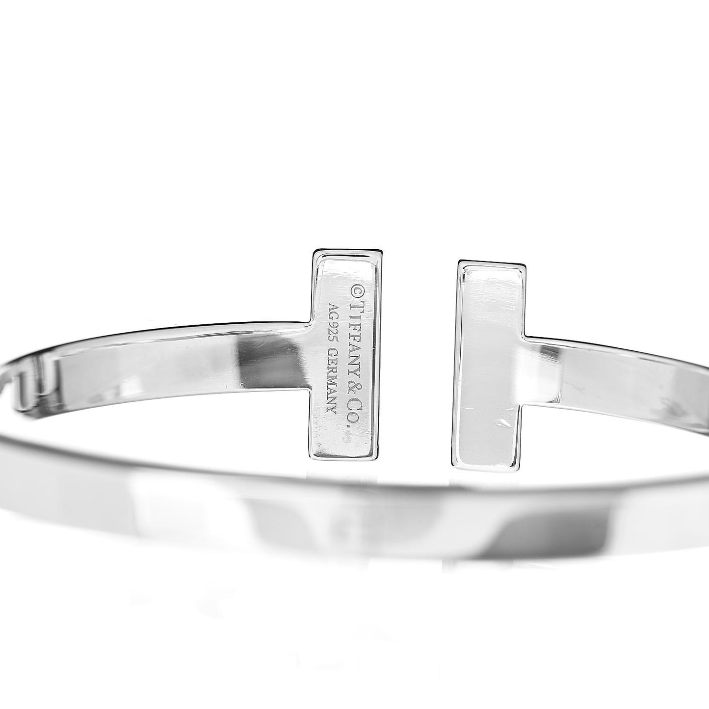Sterling Silver T Square Bracelet