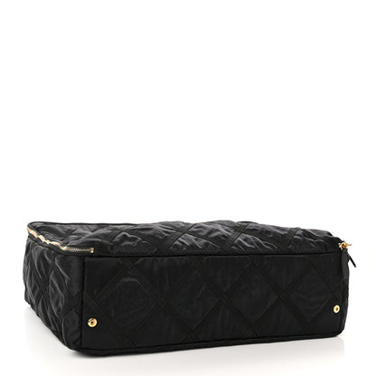 Chanel Nylon Grosgrain Large Lifestyle Travel Black 3 of 10